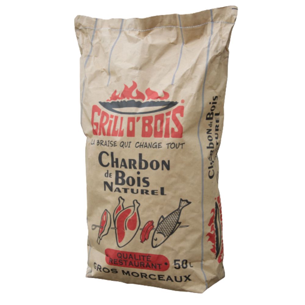 CHARBON DE BOIS - SAC 50 L